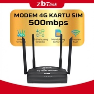 ZBTlink 4G Router internet speed up to 500Mbps Stable signal Wide area range