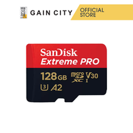 SANDISK EXTREME PRO MICROSD CARD 128GB | ACTION CAMERA | DRONE | SDSQXCD-128G-GN6MA