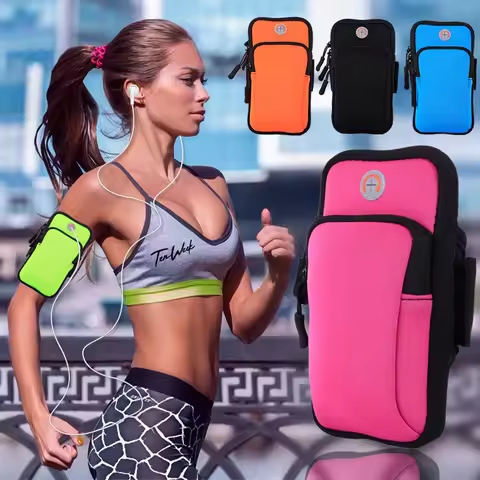 Sport Running Arm Bag Fitness Arm Band Bag Pouch Jogging Mobile Phone Holder Pouch Belt GYM Cover fo