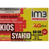 Kartu Perdana Internet Indosat IM3 60GB