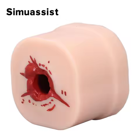 Gunshot Wound Packing Task Trainer Bleed Control Tourniquet Trainer for TCCC Training