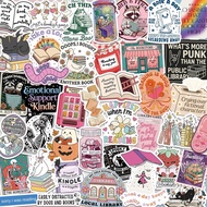 300 PCS Book Stickers for Kindle, Bookish Sticker Pack Reading Waterproof Vinyl Decals for Laptop, E