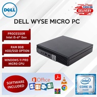 Real and effective Dell Wyse Micro PC i5 6th Gen 8GB RAM 500GB HDD 256GB 512GB SSD Windows 10 Deskto