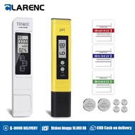 Digital PH Meter & TDS EC Meter Testing Tool Package for Hydroponic Aquarium Water