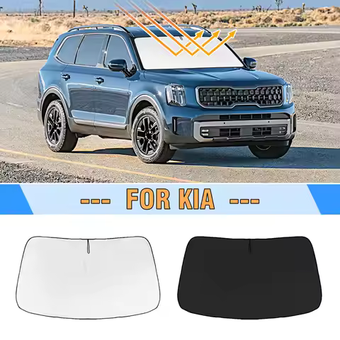 For KIA EV9 Car Windshield Sunshade Cover For KIA EV9 2024 2025 2026 Front Window Sun Shade UV Prote