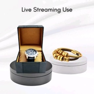 2025 NEW 12cm Electric Rotating Display Stand Rotary Display Rotating 360 Rotate Display Stand Base 