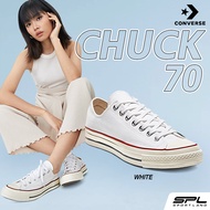 Converse รองเท้าผ้าใบ รองเท้าหุ้มส้น รองเท้าหุ้มข้อ รองเท้าผ้าใบ รองเท้าผ้าใบหุ้มข้อ UX Chuck 70 VT OX 162065CF0WW  [ลิขสิทธิ์แท้]