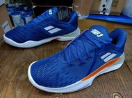 總統網球(自取可刷國旅卡)2024 BABOLAT PROPULSE FURY 3 AC M 藍橘配色 網球鞋