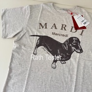 เสื้อยืด Mardi TShirt Ddanji  สี Oatmeal/Taupe ของแท้ 100% พร้อมส่ง