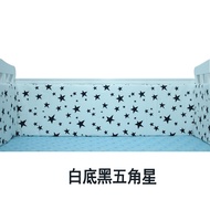 Baby Cotton Crib Surround Newborns Bed Bumper Guard Bumper Fence Infant Anti-collision Cot Protector