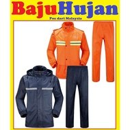 Raincoat Rain Coat Poncho Suit Jacket Fashion Baju Seluar Anti Hujan Camping Emergency Hiking Travel