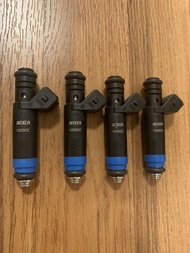4X Top feed DEKA High performance 60mm ev1 1000cc E85 High impedance Flow matched fuel injector หัวฉ