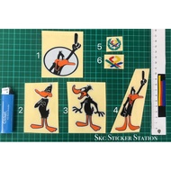 Pangkah Duck Daffy Designs / Pangkah Benetton & Pangkah Padi Sticker Cutting Designs #pangkah #benet