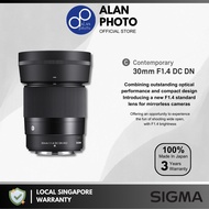 Sigma 30mm F1.4 DC DN Contemporary Lens | Sigma Warranty