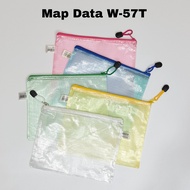 MINIMAL MJ B4 Zipper Folder /W 57 MICROTOP (minimum 2) Data Folder/ Envelope Folder Zipper Pocket/ D
