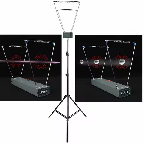 4-6500FPS Bullet Bow Arrow Velocity Shooting Speed Tester Chronograph Measure Tool Shoot Velocimetry