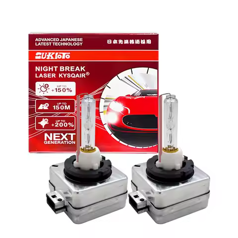 2PCS SUKIOTO GENUINE JAPAN ORIGINAL 35W D1S Xenon Lamp Bulbs Yellow White Blue Green Purple D1S Xeno