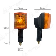 Serasi dengan Yamaha DT/TW200 XT250/350/550/600 FZ750 Lampu Isyarat Belok Lampu Arah Lampu Pusing