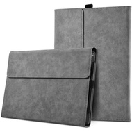 PU Leather Cover Protective Case with Stylus Holder for Surface Pro 10 9 8 7 6 5 4 X &amp; Surface Go 2 3