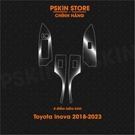 Toyota Inova 2018-2023 dán full PPF bảo vệ nội thất tăng độ bóng và che mờ vết xước dăm hiệu quả hiệ