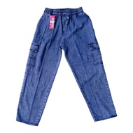 Girls' baggy pants - girls' jeans - kids' cargo jeans - girls' cargo jeans