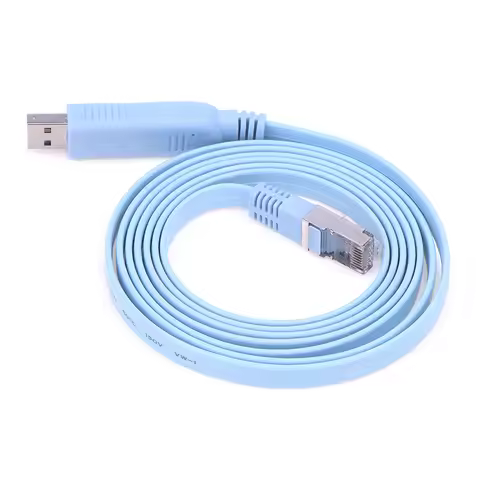 Hot Sale USB to RJ45 Console Adapter Cable - 1.8M USB to RS232 Serial to RJ45 CAT5 Cord for Routers,