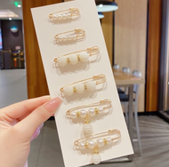 Brooch Set Korean 6pcs/set Pearl Pin Multifunction Waist Belt Adjuster For Woman Girl
