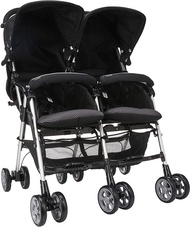 Combi Spazio Duo Twin Two 2 Child Children Kids Baby Double Stroller, Black