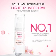 GMEELAN Sakura Gluta Brightening Underarm Cream 30g Armpit Whitening Lotion Body Care Skincare