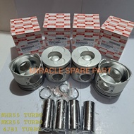 Piston Assy Isuzu ELF NHR55 NKR55 Turbo NLR55 4JB1T Turbo (Pombok Pin 34mm)