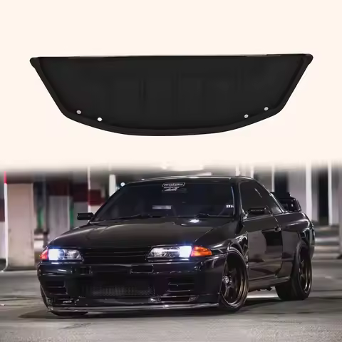 For Nissan Skyline R32 (GTR Stand Only) AB Style Carbon Front Bumper Bottom Lip