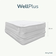 WellPlus ที่นอนยางพาราพับได้ รุ่น Airry Fold หนา4นิ้ว 3.5ฟุต 1นิ้ว One