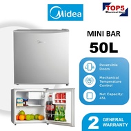Midea Mini Bar / 1 Door Fridge (50L / 95L) Singer Door Refrigerator MDRD86FGG / MDRD142FGD / MS-93 P