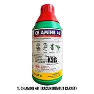 Ready Stock 1L CH Amine 48 2,4-D dimethylamine 48% Racun Rumput Herbicide