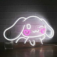 Cinnamoroll LED Neon Light Cartoon Anime Animal LED Luminous Billboard