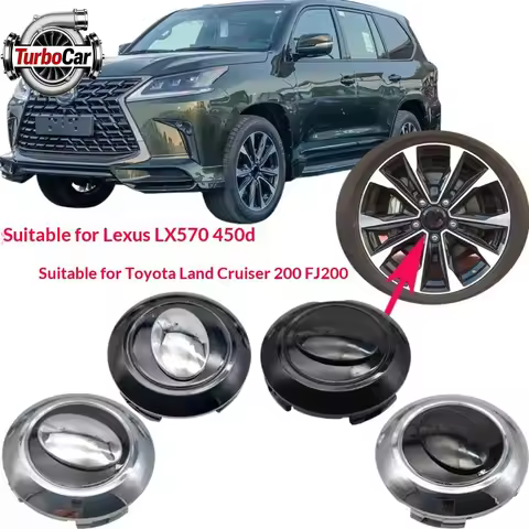 4Pcs Hubcaps For Lexus LX570 Lx450d Toyota Land Cruiser 200 FJ200 Durable Car Wheel Rim Cover Protec