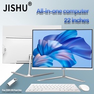 JISHU Intel i7 All in One PC | 16GB RAM 512G SSD | Computer Desktop Set 22 inch | 2.4Ghz+5.0Ghz WiF