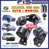 FIS Engine Mounting Kit Set Perodua Viva Kancil 660 850 1.0 Auto Manual With Bracket Mounting Enjin