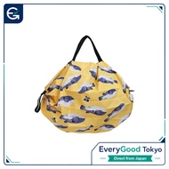 Shupatto Itoya Compact Foldable Bag S — Fish Pattern Reusable Tote【Direct from Japan】
