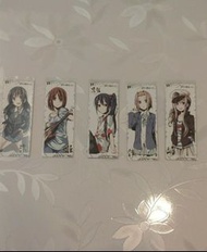 書籤 公仔紙 輕音部 K-on!