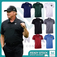 raiders polo shirt era x nation travel jersey las vegas raiders nfl american football league jersey 