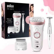 Braun Epilator Silk-épilel 9, Epilator Hair Removal plus Bikini Styler