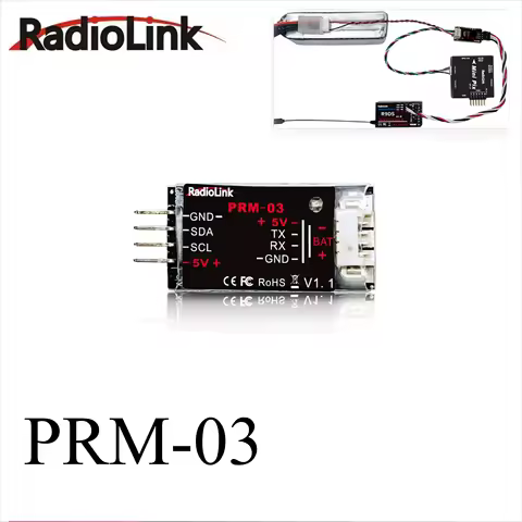 NEWEST Radiolink PRM-03 OSD Telemetry Sensor Return Flight Information Module for AT9 AT9S AT9S Pro 