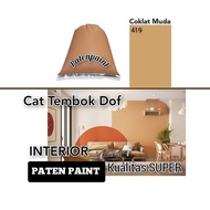CAT TEMBOK WARNA COKLAT MUDA / CAT TEMBOK / CAT DINDING TEMBOK / CAT TEMBOK 1 KG / CAT TEMBOK 5 KG PROMO