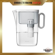 Cleansui Water Purifier Pitcher Type Alkaline Cartridge 1 Piece Included [Main Unit CP518-GR] Filter