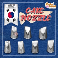 CAKE LAND Stainless Steel Cake Nozzle - 124/124K/125/125K/126/126K/127