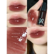 lipstick liptint HYNTOOR Dark Matter Water Gloss Mirror Glass Black Rabbit