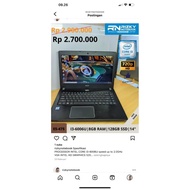 [✅Ready Stock] Laptop Acer Core I3 Ram 8