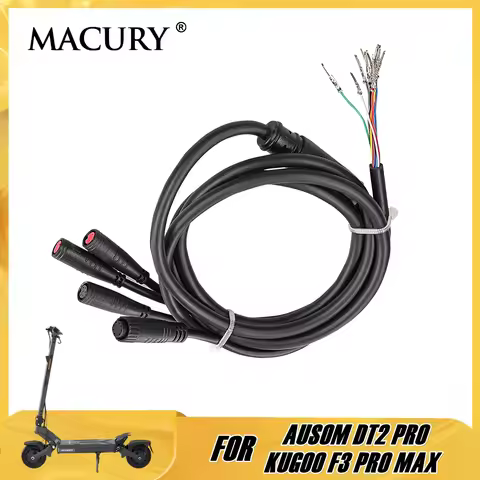 Main Cable for AUSOM DT2 PRO & KUGOO F3 PRO MAX 52V Dual-Motor Electric Scooter Wire To Connect Thro
