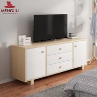 MENGJIU TV Cabinet Modern Minimalist Combination Wall Tv Wood Cabinet Design Small Apartment Tv Cabinet TV Stand